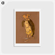 アートポストカード-Mock Turtle Costume Design for Alice in Wonderland - 不思議の国のアリス Postcard.