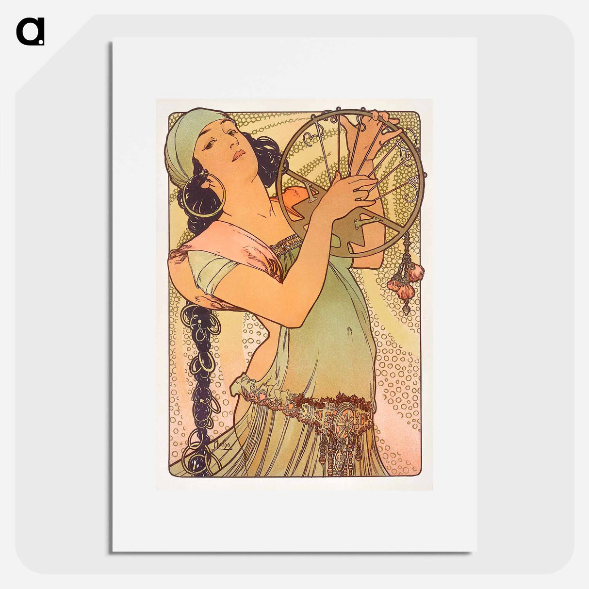 Salomé - Alphonse Mucha Poster.