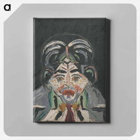 アートパネル-Head of a woman - アーノルド ピーター ワイズ クビンチャン Canvas.