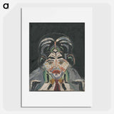 Head of a woman - アーノルド ピーター ワイズ クビンチャン Poster.