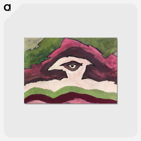 アートポストカード-Storm Clouds - アーサー ダヴ Postcard.