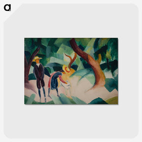 1-15_August-Macke_postcard