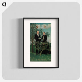 アートポスター-The Past and the Present, or Philosophical Thought
 - バーンズ・コレクション Poster.