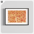 アートポスター-Abstract Brown Pattern
 - 大英図書館 Poster.