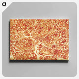 アートパネル-Abstract Brown Pattern
 - 大英図書館 Canvas.