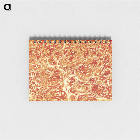 アートメモ帳-Abstract Brown Pattern
 - 大英図書館 Memo.