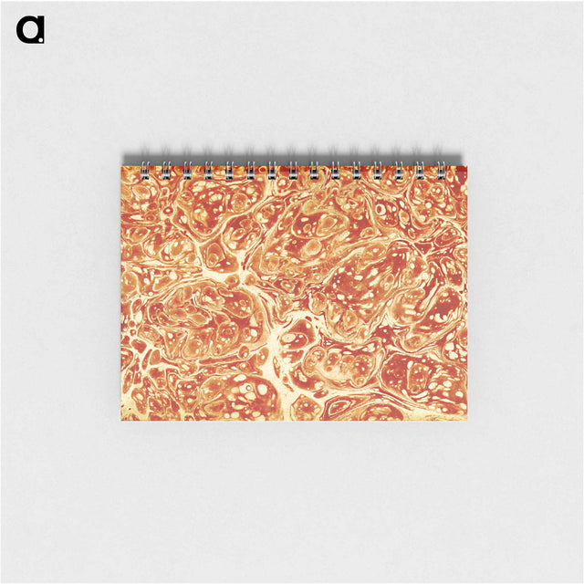 アートメモ帳-Abstract Brown Pattern
 - 大英図書館 Memo.