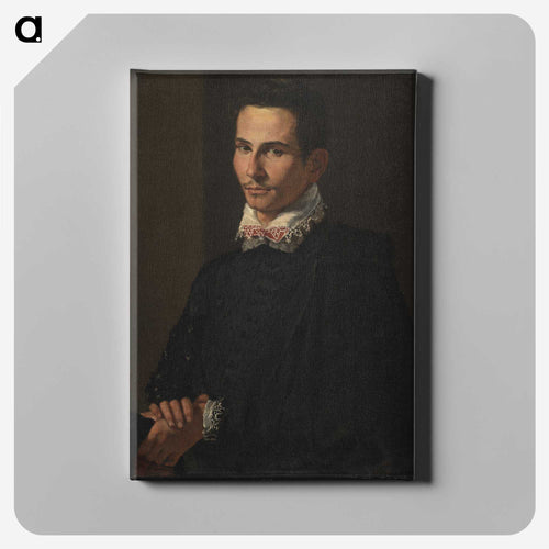 Portrait of a Man - カラヴァッジョ Canvas.