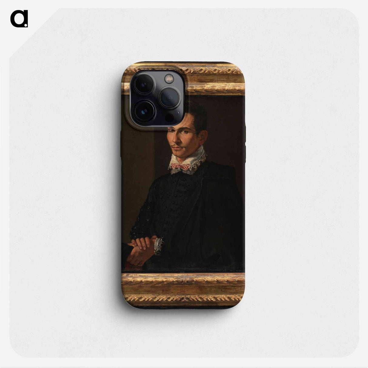 Portrait of a Man - Caravaggio Phone Case.