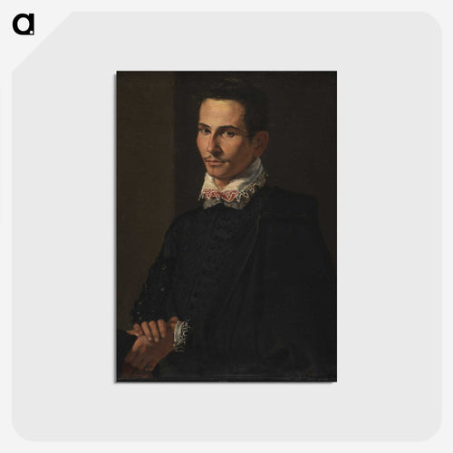 Portrait of a Man - カラヴァッジョ Postcard.