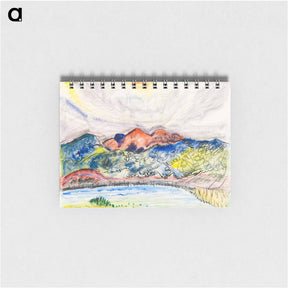 アートメモ帳-Early Landscape - チャールズ デムス Memo.