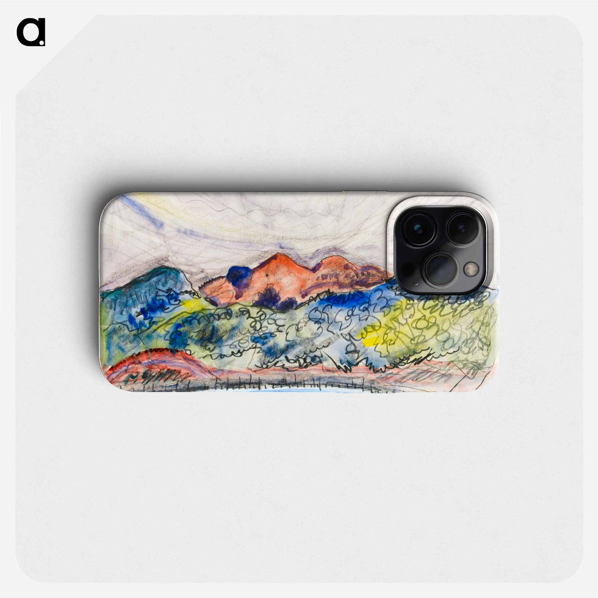 Early Landscape - チャールズ デムス Phone Case.