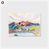 アートポストカード-Early Landscape - チャールズ デムス Postcard.