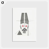アートポストカード-Gazette du Bon Ton Fashion Plate
 - シャルル マルタン Postcard.