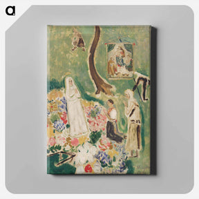 アートパネル-Two Madonnas
 - シプリアン マジェルニク Canvas.