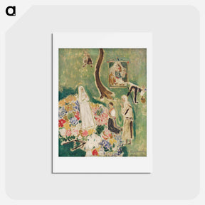 アートポストカード-Two Madonnas
 - シプリアン マジェルニク Postcard.