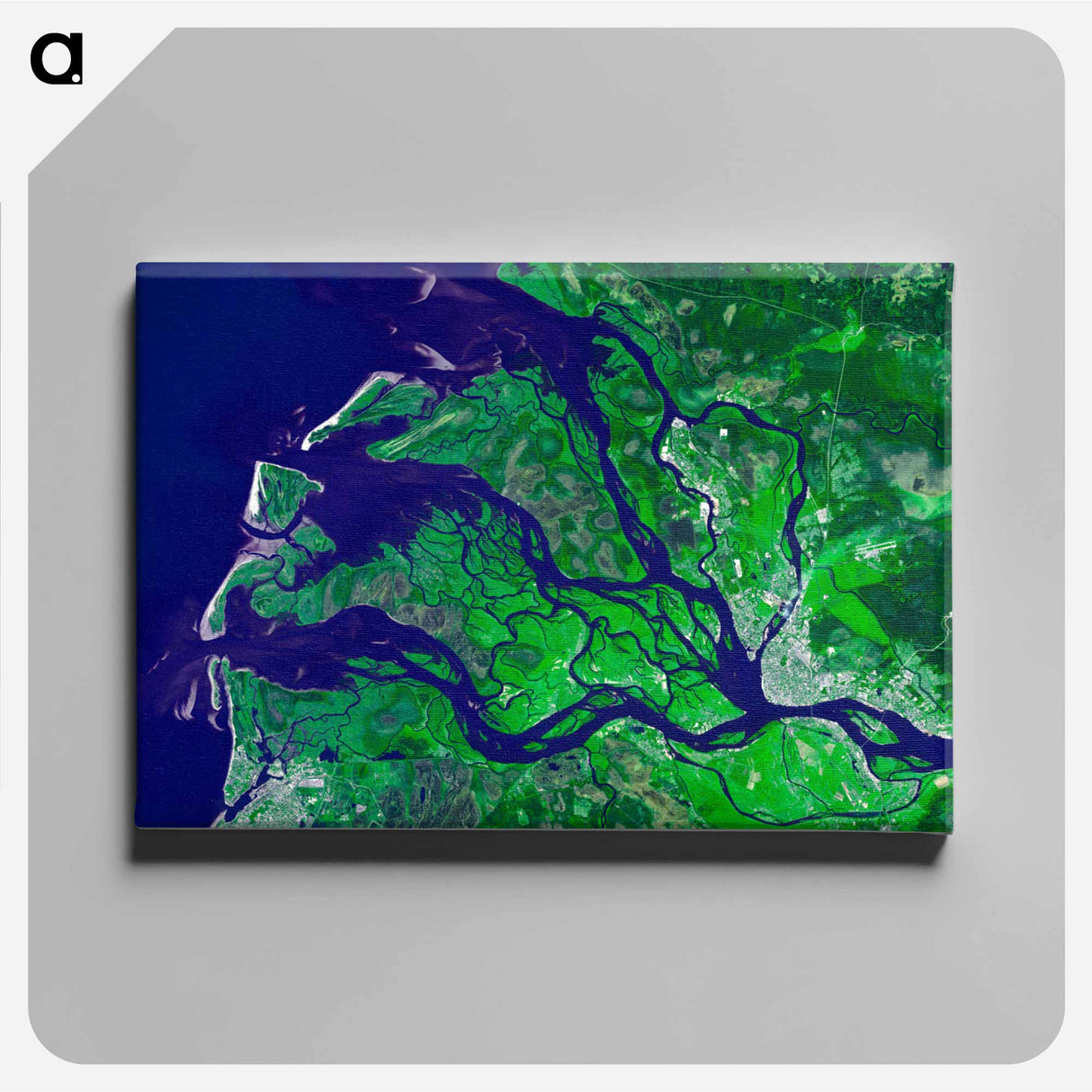 アートパネル-Arkhangelsk from Terra
 - 上空からの地球 Canvas.