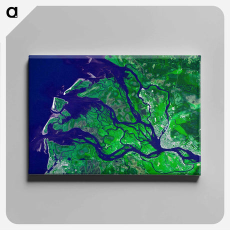 アートパネル-Arkhangelsk from Terra
 - 上空からの地球 Canvas.