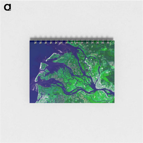 アートメモ帳-Arkhangelsk from Terra
 - 上空からの地球 Memo.