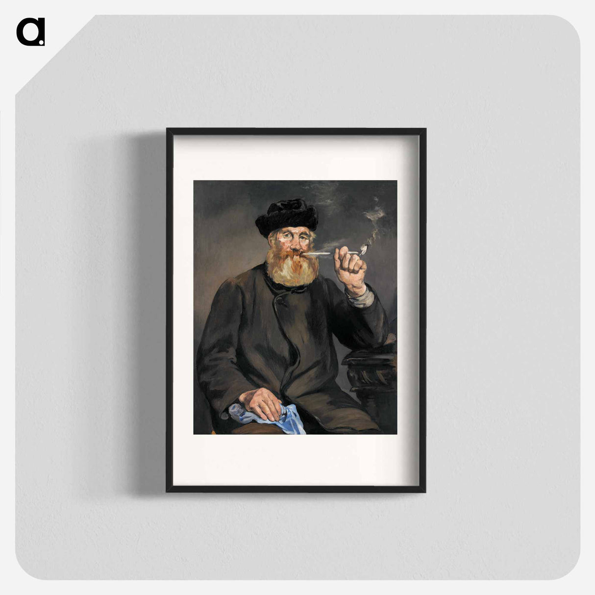 The Smoker - Edouard Manet Poster.