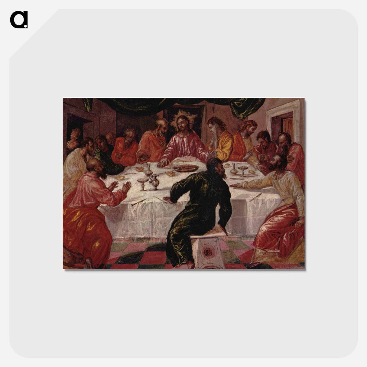 アートポストカード-El Greco's - エル グレコ Postcard.