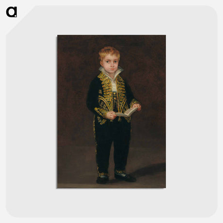 アートポストカード-Victor Guye - フランシスコ デ ゴヤ Postcard.