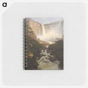 アートメモ帳-Tequendama Falls, Near Bogota, New Granada - フレデリック エドウィン チャーチ Memo.