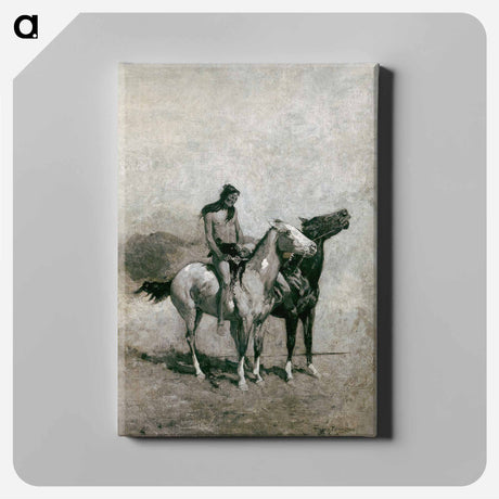 アートパネル-The Fire-Eater
 - フレデリック レミントン Canvas.