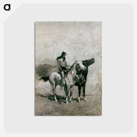 アートポストカード-The Fire-Eater
 - フレデリック レミントン Postcard.