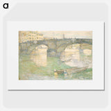 Ponte Santa Trinità - Frederick Childe Hassam Poster.