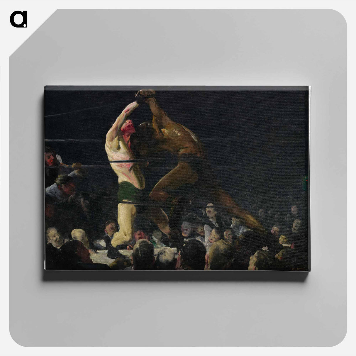 Both Members of This Club - George Bellows Canvas.