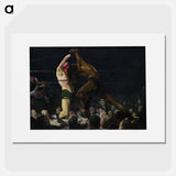 Both Members of This Club - George Bellows Poster.