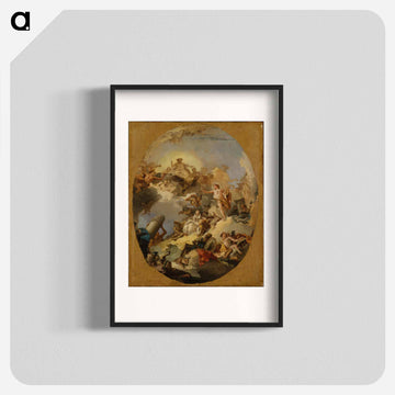 The Apotheosis of the Spanish Monarchy
 - ジョバンニ バティスタ ティエポロ Poster.