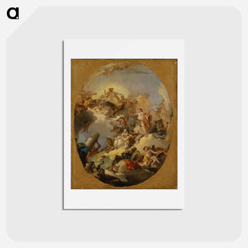 The Apotheosis of the Spanish Monarchy
 - ジョバンニ バティスタ ティエポロ Postcard.