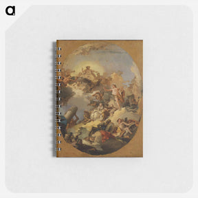 アートメモ帳-The Apotheosis of the Spanish Monarchy
 - ジョバンニ バティスタ ティエポロ Memo.