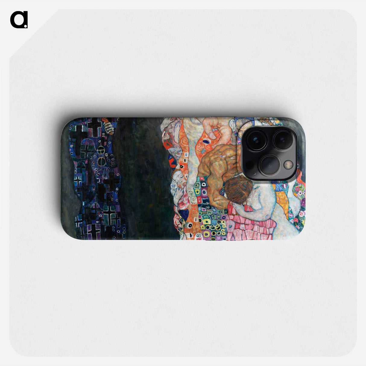 Death and Life - Gustav Klimt Phone Case.