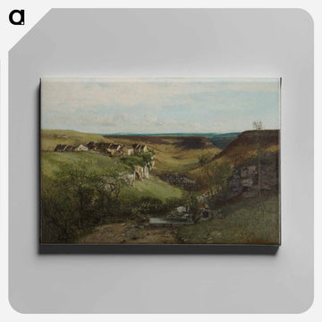 イエロー - ギュスターヴ クールベ Canvas.