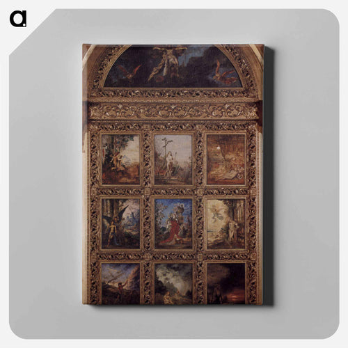 『人類の生』(1886) - ギュスターヴ モロー Canvas.