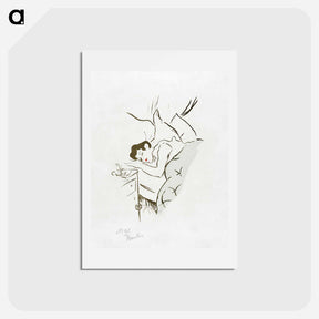 アートポストカード-Your Mouth - アンリ ド トゥールーズ ロートレック Postcard.