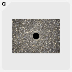 アートポストカード-Supermassive Black Hole
 - ハッブル画像 Postcard.