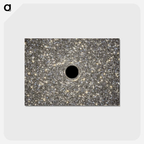 アートポストカード-Supermassive Black Hole
 - ハッブル画像 Postcard.
