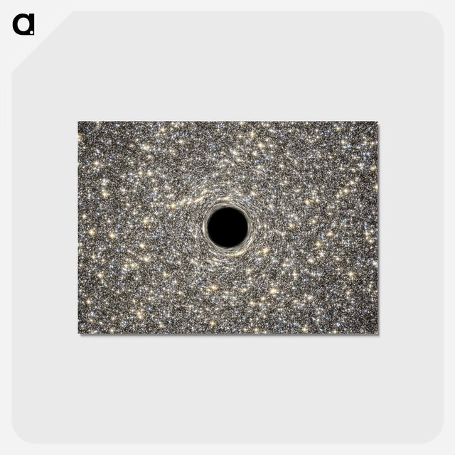 アートポストカード-Supermassive Black Hole
 - ハッブル画像 Postcard.
