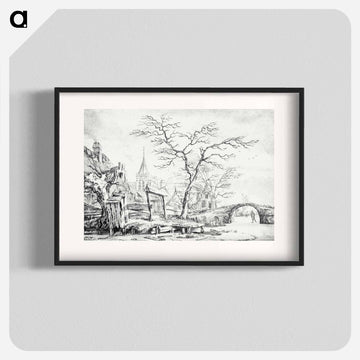 Winter Landscape with Skater
 - ヤン ファン ケッセル Poster.