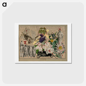 アートポストカード-Victorian Blood Book
 - ジョン ビングリー ガーランド Postcard.