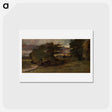 アートポストカード-Landscape with Cottages
 - ジョン コンスタブル Postcard.