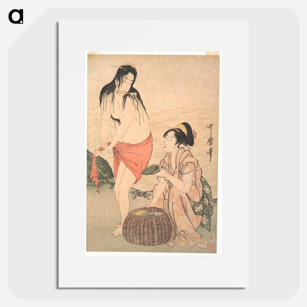 Abalone Divers - 喜多川 歌麿 Poster.