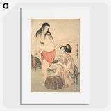 Abalone Divers - 喜多川 歌麿 Poster.