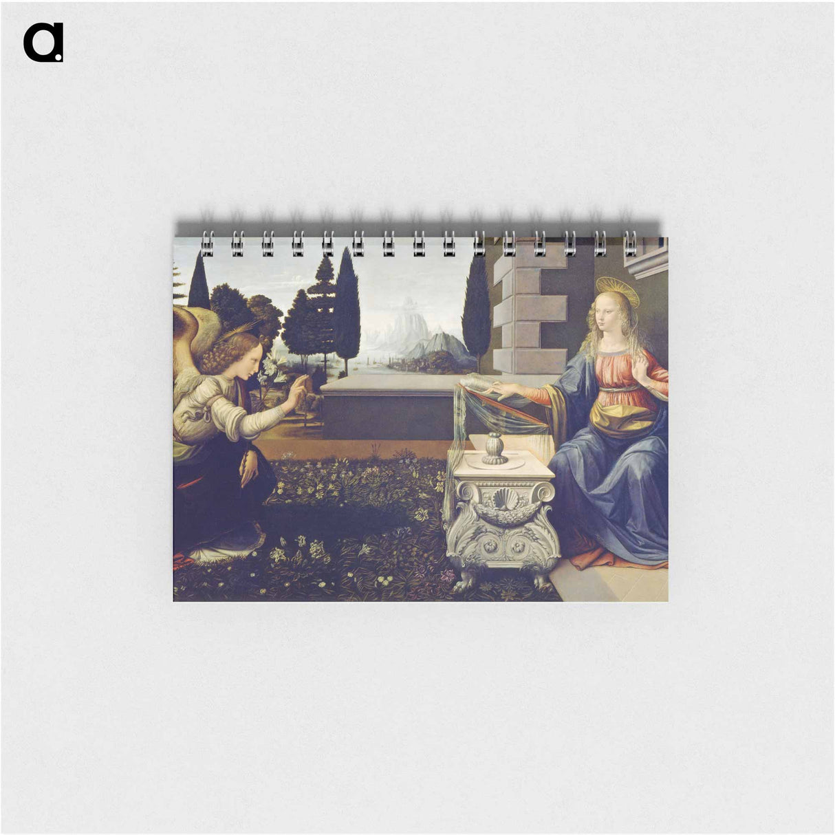 The Annunciation - レオナルド ダ ヴィンチ Memo.