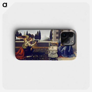 The Annunciation - レオナルド ダ ヴィンチ Phone Case.