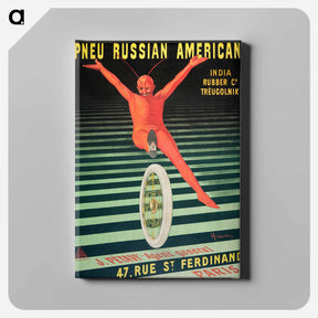 アートパネル-Russian American Tire - レオネット カピエッロ Canvas.